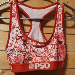 PSD Strawberry Shortcake Sports Bra Size Large